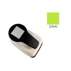 Furador de Papel Quadrado 2,5c Perfeito para Papéis bullet jounal scrapbook adesivos caderno