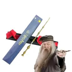Varinha Dumbledore Licenciada Warner Bros Colecionável Geek