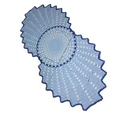 Caminho de Mesa em Crochê Trilho Passadeira Crochet Tapete Moda Casa Decoração Cozinha Artesanato