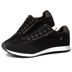 Tênis Sapatenis Casual Masculino Jogging Homens Estilo Elegante Tendência Moderno Confortável Moda