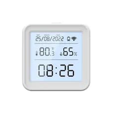 Sensor De Temperatura E Umidade Tuya Display App Celular