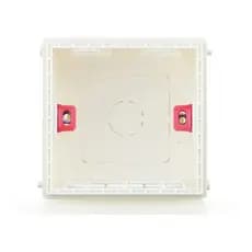Caixa Interruptor Tomada Padrão Europeu Reino / Unido 86x86mm 2x2