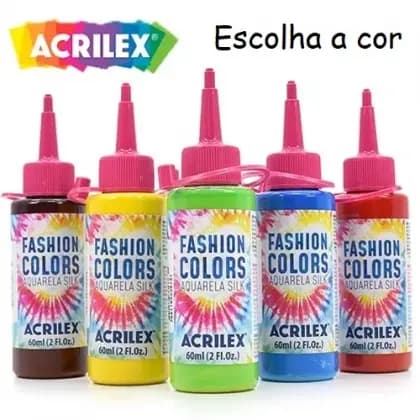 Fashion Colors Aquarela Silk 60 ml - Acrilex