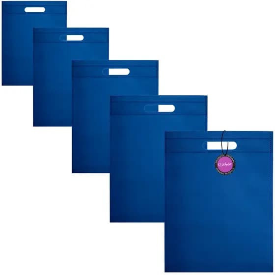 Kit 5x Sacolas em TNT Premium Termo Selado 25x35cm Nifty TopGet