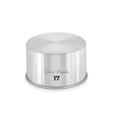 UMA Forma Assadeira Bolo REDONDA ALTA 17 X 10 cm Alumínio P/ Air Fryer - G86