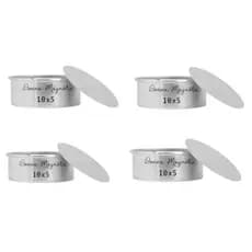 4 QUATRO Forma FUNDO REMOVIVEL BAIXA 10 x 5 BENTO CAKE - L18
