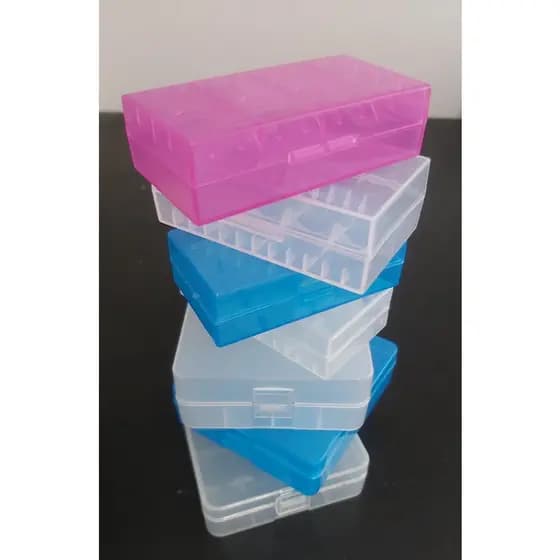 Case para Armazenar Organizador Bateria 18500 18650 21700 26650