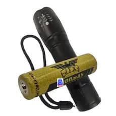 Lanterna Led Bateria 18650 Jyx - Jws 3,7V 4,2V