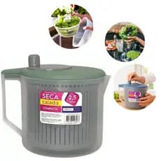 Centrífuga Seca Salada Secador Manual Alface Folhas Secas