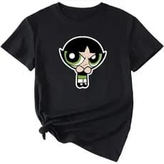 Camiseta meninas super poderosas a4 docinho lindinha florzinha estrelinha 4 meninas feminino masculino TSHIRT