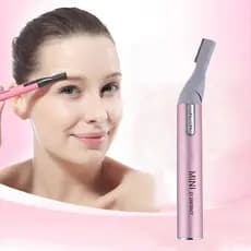 Mini Depilador e aparador Elétrico de pelos feminino depilação Portatil Caneta Rosa - Preço Promocional ! Envio Imediato