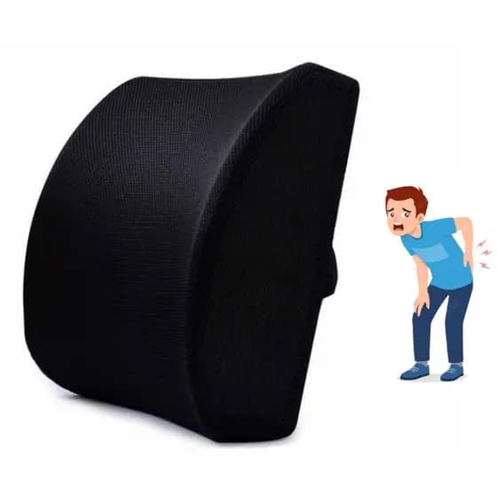 Almofada Anatomica Lombar Ortopédica Costas Cadeira Gamer