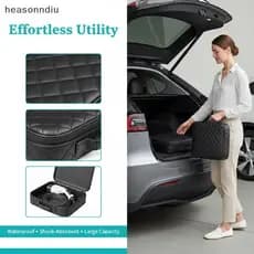 [heasonndiu] Unidades De Carregamento De Veículos Elétricos Bolsa Armazenamento De Carro À Prova D'água Organizador Caso