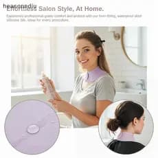 [heasonndiu] Capa Ne Para Corte E Tingimento De Cabelo De Silicone Com Propriedades À Prova D'água Salões De Beleza br