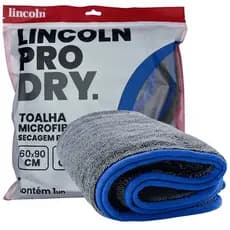 TOALHA DE SECAGEM PREMIUM CINZA 60x90CM - 600GSM LINCOLN