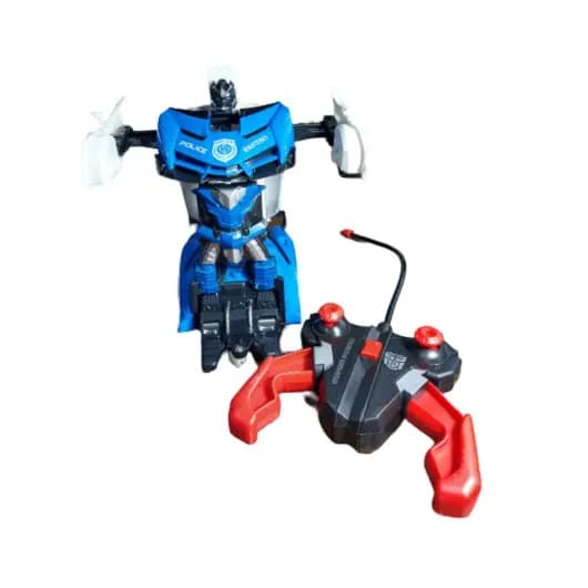 Carrinho De Controle Remoto 2 Em 1 Transformers