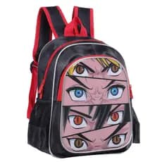 Mochila Escolar Personagens Masculino 40cm com Alça Mochila Infantil Menino