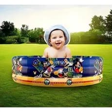 Piscina Infantil Inflável 130 Litros Mickey Disney Piscina Inflável Mickey Mouse