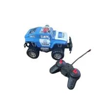 Carrinho De Controle Remoto 4x4 Monster Truck Carro Policia