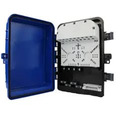 Cto 16 Fo Tk Caixa Terminação Óptica Azul 10 Unid
