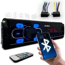 Rádio Automotivo Mp3 Player 1 Din Sd Bluetooth 2 Entradas USB