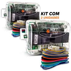 2 Módulos de Vidro Elétrico Universal AW 52 Soft  2 Vidros