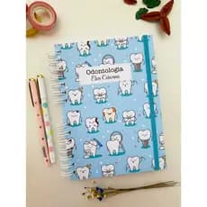 Caderno personalizado profissões - odontologia