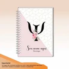 Caderno personalizado profissões - psicologia