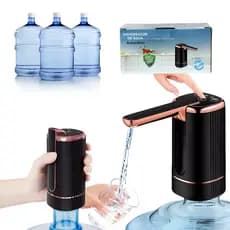 Bomba Elétrica Dispenser De Galão Universal Com Carregamento USB Para Galão Garrafão De Água luxo