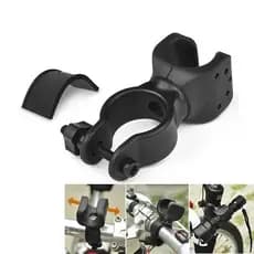 Suporte De Lanterna Tática Para Guidão Bicicleta Bike Gira 360°