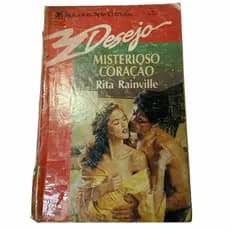 Livro Desejo Misterioso Coração - Rita Rainville - Romances de Banca - Bazar de Livros Usados   Sebo
