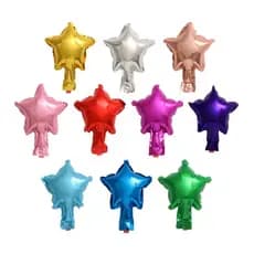 Balão Topo De Bolo Estrela 5 Polegadas 12cm