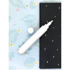 Caneta Giz Liquido Branco - Quadro Negro