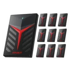 Kit Atacado 10 Case Externo P/ Hd Ssd 2.5  Usb 3.0 Gamer Led - ECASE-350