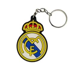 Chaveiro Real Madrid Oficial Em Borracha Resistente