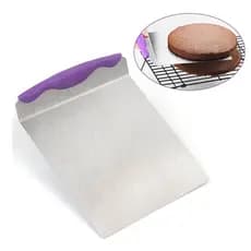 Espátula Salva Bolo Pá Placa Culinária Camadas Bolo Aço Inox