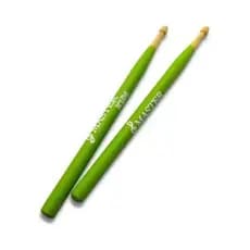 Baqueta Infantil Par Master Kids Colors Verde Liverpool
