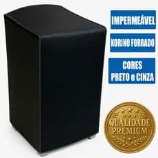 Capa Tanquinho Flanelado Impermeável Tamanho Único Até 20kg Colormaq Suggar Mueller 8 10 12 14 15 16