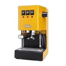 Cafeteira Máquina Italiana Manual Gaggia Classic Espresso E24 Amarela