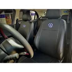 Capa de Banco Automotivo Carro Em Couro Gol Fox Voyage SpacFox SpaceCross Bora