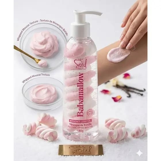 Hidratante Corporal Merengue De Vanilla  200 ml Soul Cosméticos Baunilha