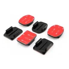 Kit Suportes Bases Curva/ Plana 100% Original Gopro Aacft001