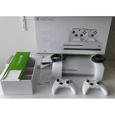 Console Xbox One s 1 TB Novo Vitrine 2 Controles Originais Caixa Cabos