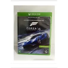 Jogo Forza 6 Motorsport Xbox One Físico Usado Original Pt Br
