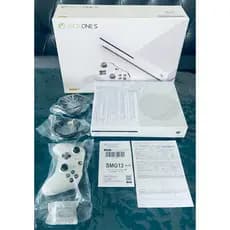 Xbox One Slim 1 TB Vitrine Controle Original Caixa Cabos Tudo Zero!