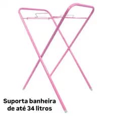 Suporte para Banheira Infantil Compacto e Desmontável Colorido