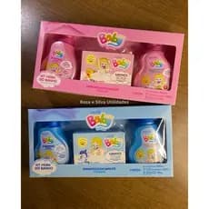 Kit presenteável Hora do Banho Muriel Baby 3 Produtos Menina Menino