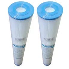 Kit 02 Refil Filtro Plissado Lavável 20 Slim Para Água De Poço Planeta Agua