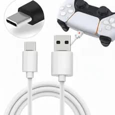 Cabo Carregar Controle Ps5 2 Metros Cabo Usb Tipo C Type C