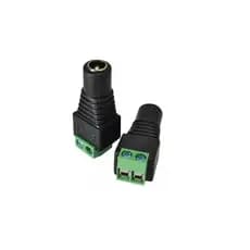 Kit 5 P4 Macho Borne + 5 P4 Femea Borne - Conector Cftv